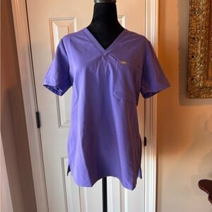 Figs Women’s Catarina One Pocket V-Neck Scrub Top size Medium